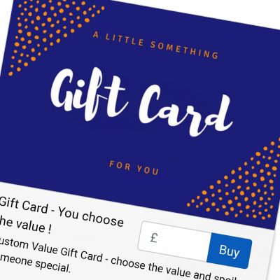 NEW Gift Cards Now Available